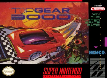 Top Gear 3000 (USA) box cover front